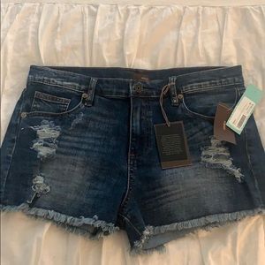 Edyson Ripped Jean Shorts